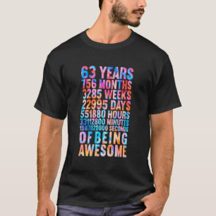 Grappig 63e Verjaardag Shirt Oude Meter Grappig 63