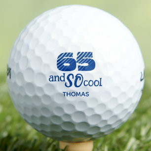 Grappig 65e verjaardagscadeau voor Oom 65 en Cool Golfballen