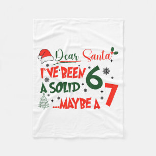 Grappig 67 Zes Zeven Beste Kerstman Ik Ben Een Ste Fleece Deken