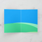 Grappig 6b Cartoon Illustratie Varkensjaar Verjaar Feestdagen Kaart (Binnen)