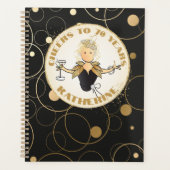 Grappig 70e verjaardagscadeau voor haar moderne ve planner (Voorkant)