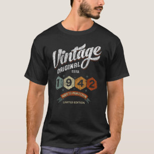 Grappig 83 jaar oud 1942 83e verjaardagscadeau t-shirt