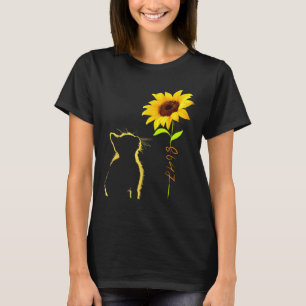 Grappig 8647 Subtiel 86 47 Kat Zonnebloem Trump Ka T-shirt