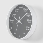 Grappig 9 tot 5 Werkuur Aftellen Grijs Kantoor (Hoek)