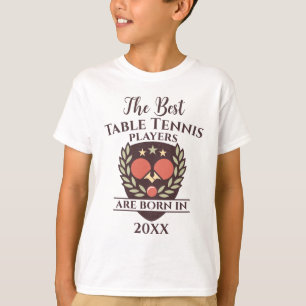 Grappig Aangepast Geboorte Jaar Verjaardag Naam Ta T-shirt