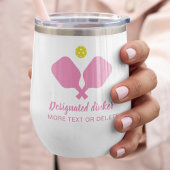 Grappig aangewezen Dinker Custom Pickleball Pink