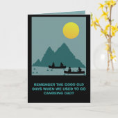 Grappig, aanstootgevend Deliverance thema Verjaard Kaart (Gele Bloem)