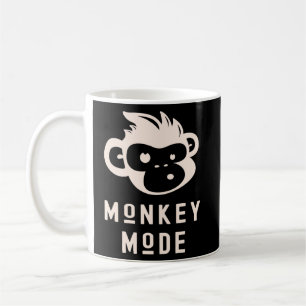 Grappig aap Mode Cool Chimp Wild Primate Animal Koffiemok