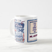 Grappig academisch adviseur altijd gelijk mok (Voorkant links)