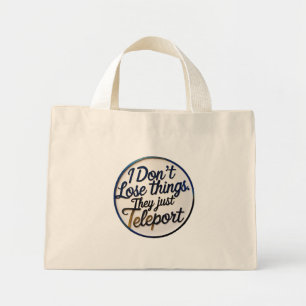 Grappig ADHD-Tas - Neurodivergent Bag, Lost Things Mini Tote Bag