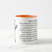 Grappig advies van een geit mok (Midden)