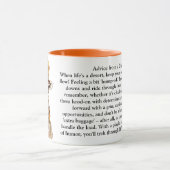 Grappig advies van een kameel mok (Midden)