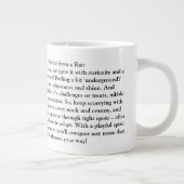 Grappig advies van een rat extra grote beker (Rechts)