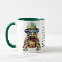 Grappig advies van een schildpad