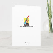 Grappig Advocaat Humor Blank Wenskaart Kaart (Achterkant)