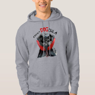 Grappig Affenpinscher Hond Vampier Halloween Kostu Hoodie