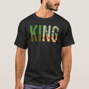 Grappig Afrikaans Koning Gift Voor Mannen Jongens T-shirt