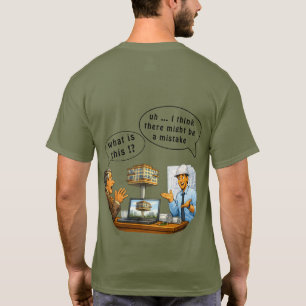 Grappig afstudeer T-shirt voor architectuurstudent