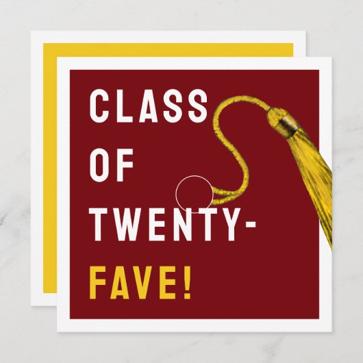 Grappig Afstuderen 2025 Kaart (Voorkant / Achterkant)