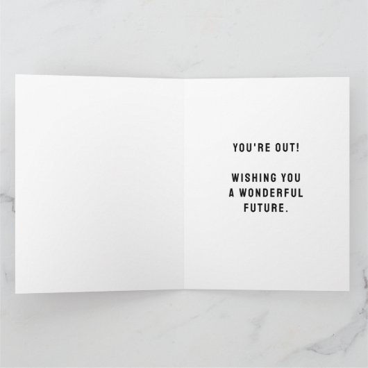 Grappig Afstuderen 2025 Kaart (Binnen)