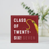 Grappig Afstuderen 2025 Kaart (Staand voorkant)
