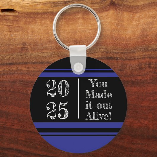 Grappig Afstuderen 2025 Sleutelhanger (Voorkant)