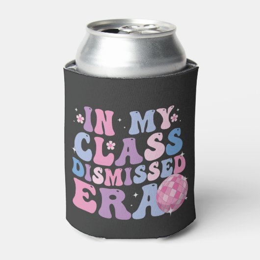 Grappig Afstuderen in mijn klas afgewezen Era Retr Blikjeskoeler (Blikje Voorkant)