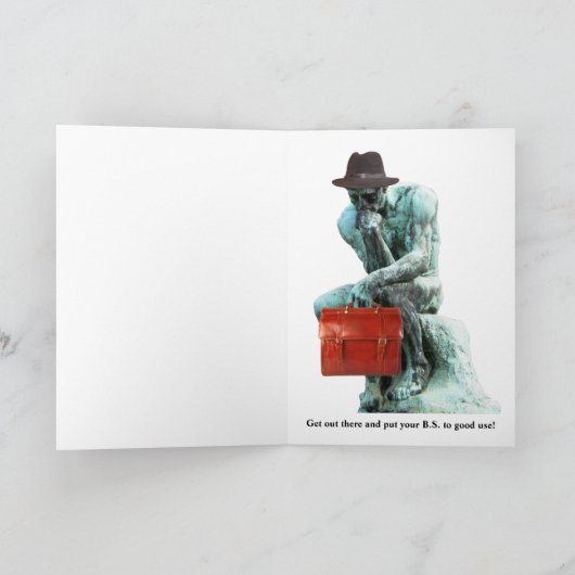 Grappig  Afstuderen Kaart (Binnen)