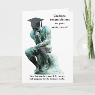 Grappig  Afstuderen Kaart