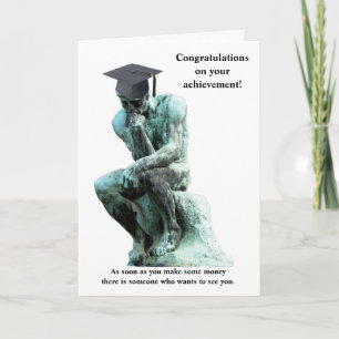 Grappig  Afstuderen Kaart