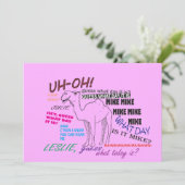 grappig afstuderen met kameelkogels kaart (Staand voorkant)