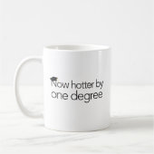 Grappig Afstuderen, nu één graad warmer - Mok (Links)