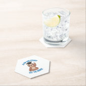 Grappig Afstuderen Sloth Kartonnen Onderzetters (Insitu)