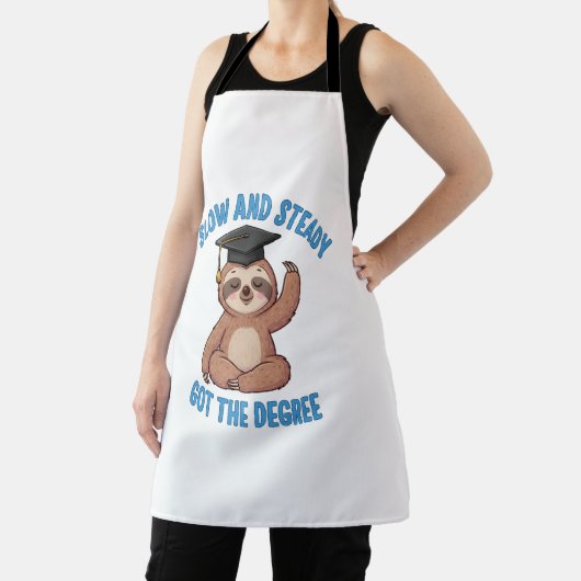Grappig Afstuderen Sloth Schort (Insitu)