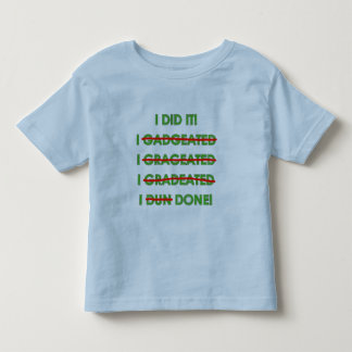 Grappig Afstuderen T Shirten en geschenken Kinder Shirts