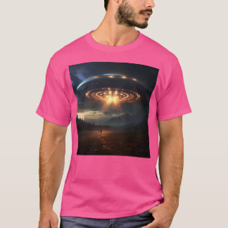 Grappig Alien Kat Brainrot Meme Cadeau T-shirt