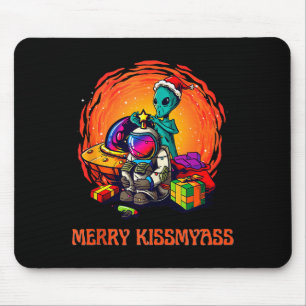 Grappig Alien Kerst Shirt _ Zalig Kus Mijn Tank To Muismat