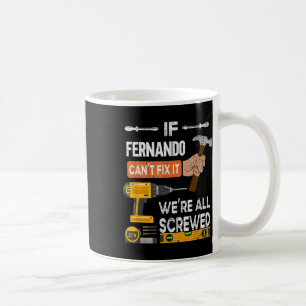 Grappig als Fernando het niet kan repareren, kan h Koffiemok