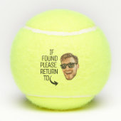 Grappig als gevonden, ga dan terug naar Mannen Fac Tennisballen (Achterkant)