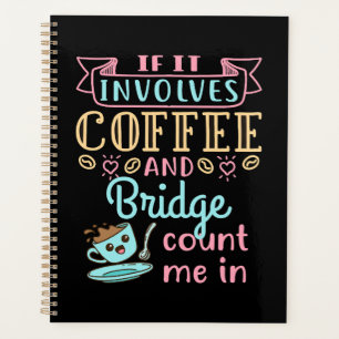 Grappig als het gaat om koffie en een brug planner