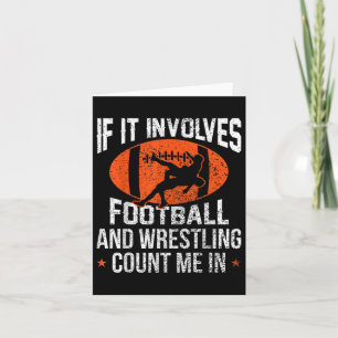 Grappig als het over voetbal en worstelen gaat Tel Kaart