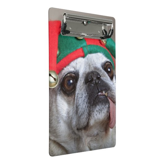 Grappig als je tong uitsteekt mini klembord (Schuin)