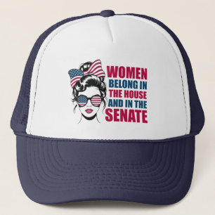 Grappig Amerikaans feministisch citaat Trucker Pet