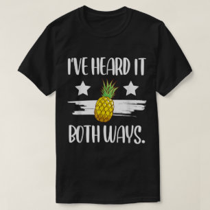 Grappig Ananas Citaat Ontwerp T-shirt