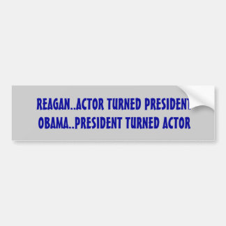 Grappig, anti-Obama-Bumpersticker Bumpersticker