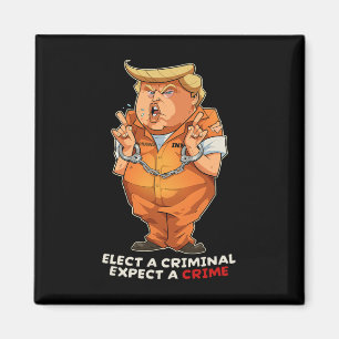 Grappig Anti-trump Kies een Crimineel Misdrijven G Magneet