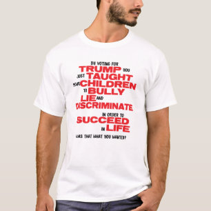 Grappig anti-Trump-shirt voor liberale politieke h T-shirt