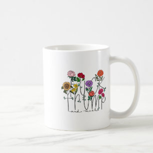 Grappig Anti Trump Subtiele Bloemen Anti-Trump W Koffiemok