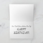 GRAPPIG ANTIEK EDWARDIAN Thought Bubbles Foto Kaart (Binnen)