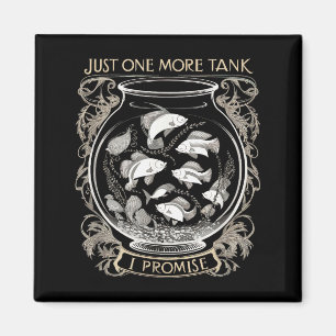 Grappig Aquarium Fiank Fishkeeng Aquarist Magneet